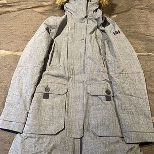 Brand new , Helly Hensen Long , Medium , Grey Jacket
